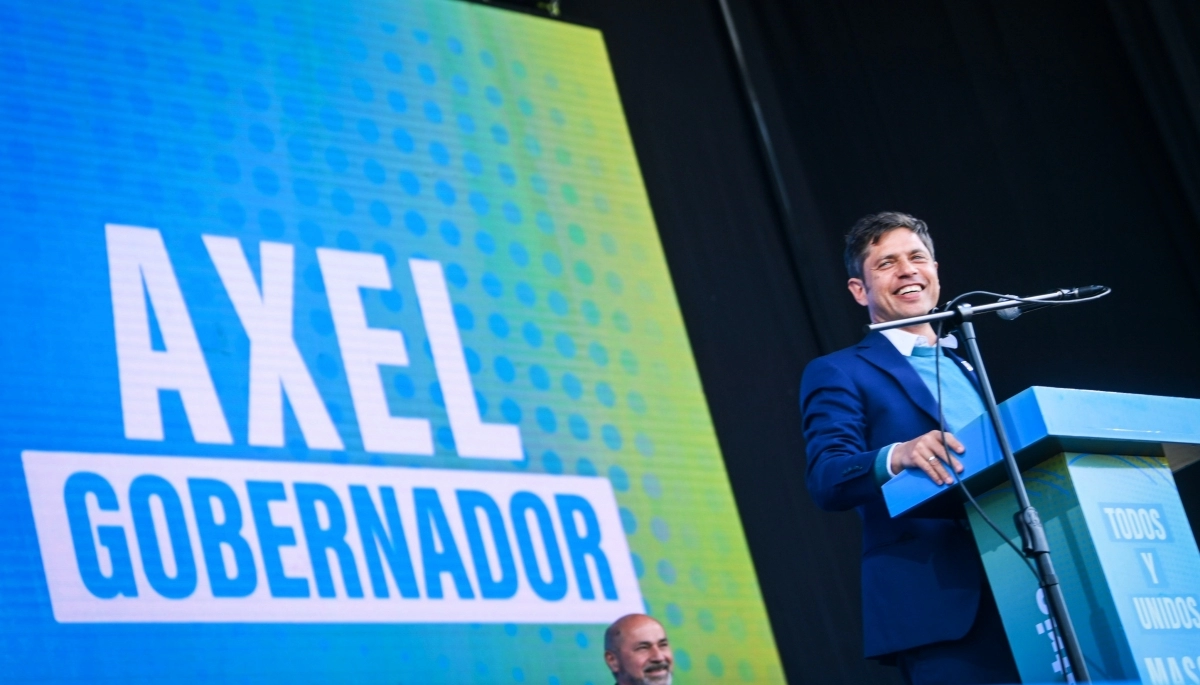 En el acto de Ensenada, Kicillof afirmó: “Hay que hablar con todos los que creen en la democracia”