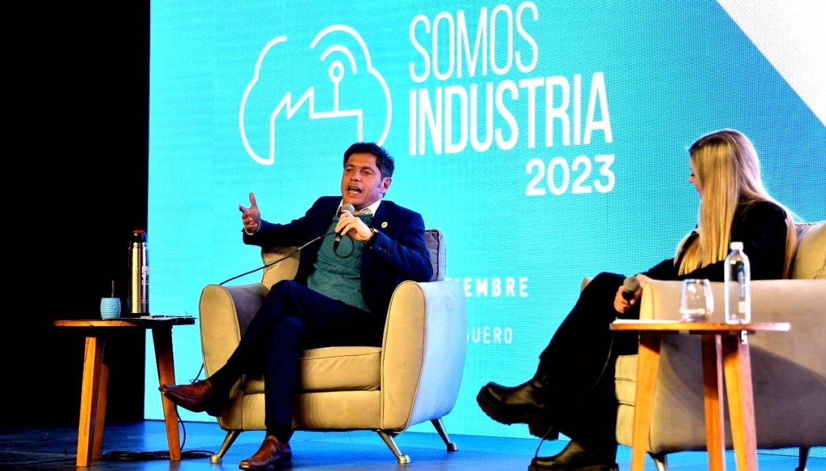 Frente a industriales, Kicillof aseguró que su gestión busca “transformar la matriz productiva”