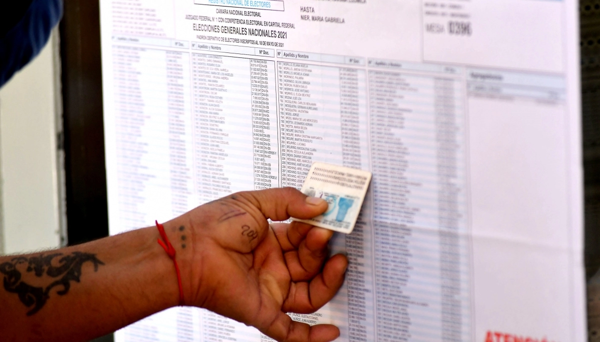 Cuáles son los tipos de DNI válidos para votar el domingo