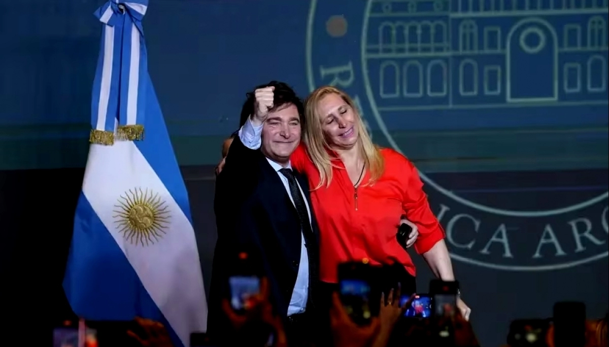 Habló Milei: el presidente electo aseguró y que "hoy comienza el fin de la decadencia Argentina"
