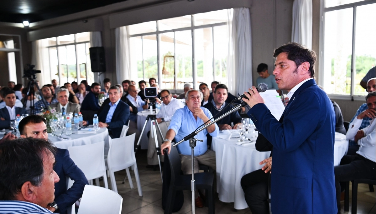 En el Día de la Construcción, Kicillof ratificó su “compromiso” de continuar con la obra pública