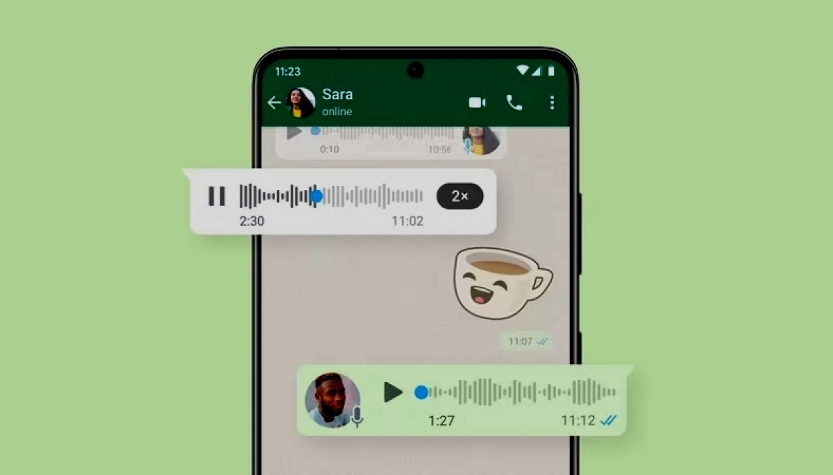 Otra novedad en WhatsApp: ahora se pueden enviar audios que se reproduzcan una sola vez