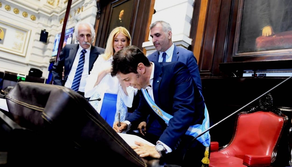 Kicillof inicia su segunda gestión: el desafío de la coexistencia con Milei y un Gabinete más distintivo