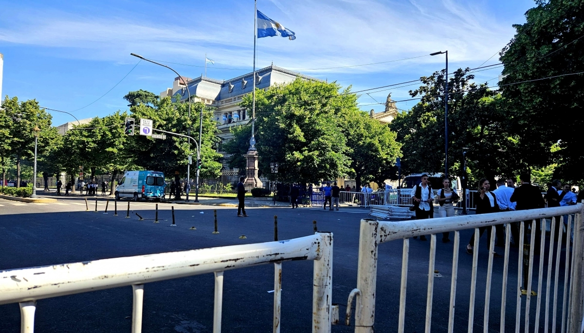 Amplio operativo de seguridad en La Plata para la asunción de Kicillof