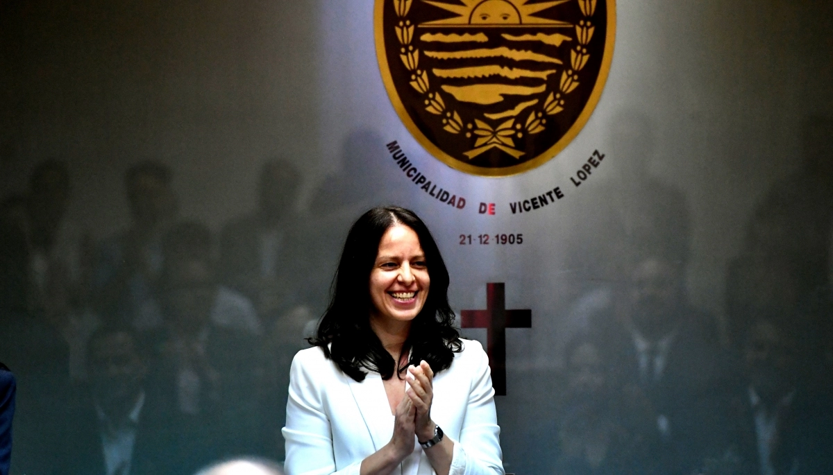 Con eje en educación y seguridad, Martínez juró como intendenta en Vicente López