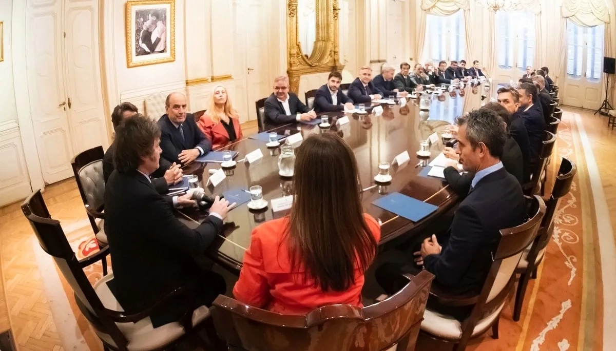 Tras la reunión con Milei, la Liga de Gobernadores apuntó la reversión del Impuesto a las Ganancias