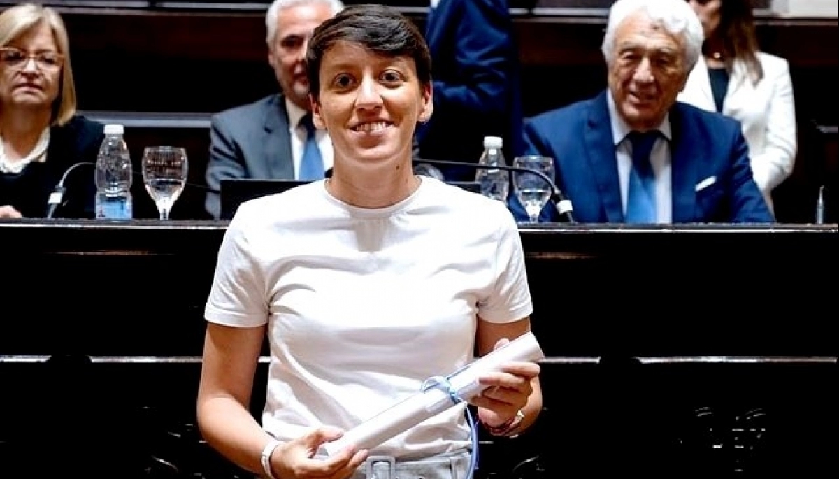 Lucía Gómez expuso la “crítica” situación de Gonzales Chaves y explicó sus objetivos prioritarios