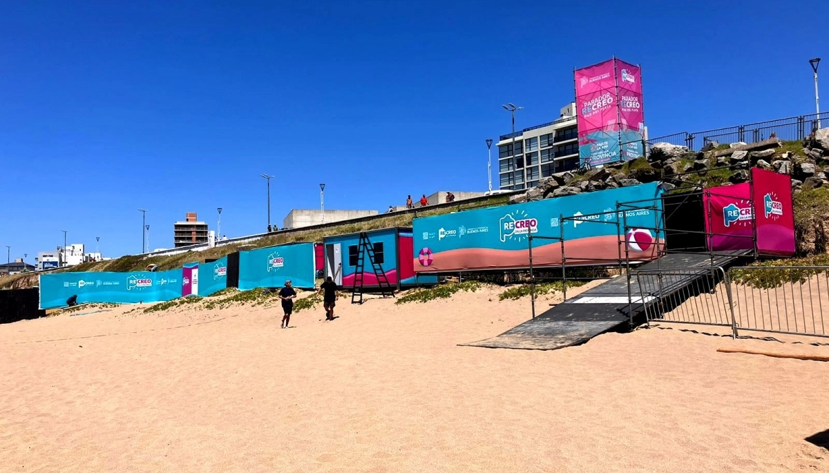 Para fomentar el turismo, la Provincia inaugurará el Parador ReCreo en Mar del Plata