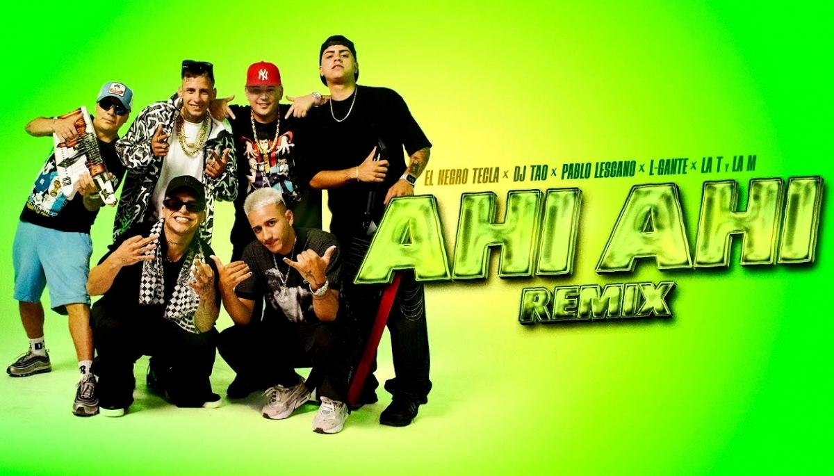 El Negro Tecla reunió L-Gante, Pablo Lescano y La T y La M para remixar su hit “Ahí Ahí”