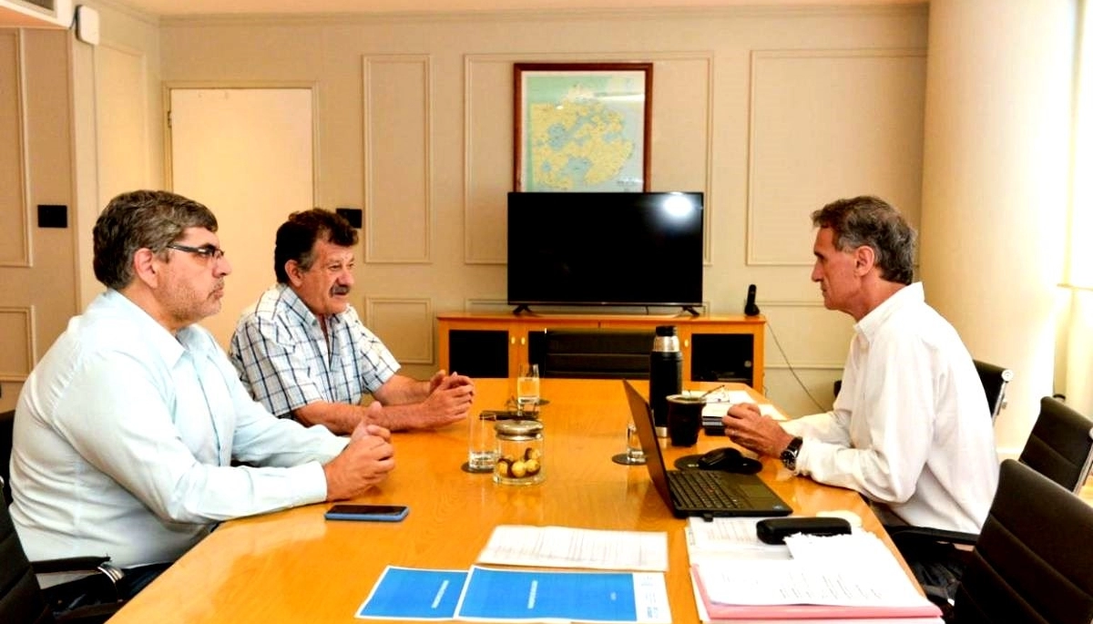 El intendente de Bragado se reunió con Katopodis y Kreplak para acordar nuevos proyectos