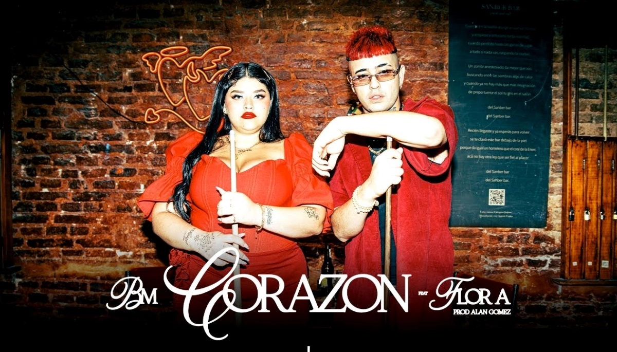 Sentimientos al descubierto: BM y Flor Álvarez se juntaron para estrenar “Corazón”