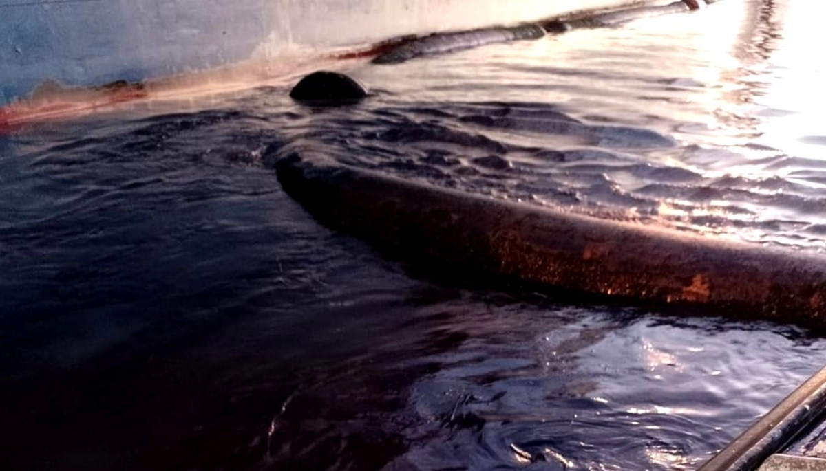 Qué dijo la empresa Oiltanking sobre los derrames de petróleo en la ría del puerto de Bahía Blanca
