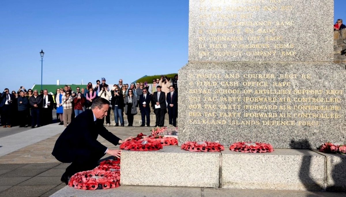 Kicillof y su tropa se plantaron por las Malvinas: definieron la visita de Cameron como una “provocación”