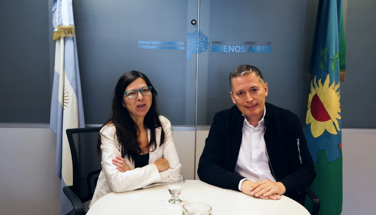 Gray se reunió con Batakis para avanzar con la construcción de viviendas en Esteban Echeverría