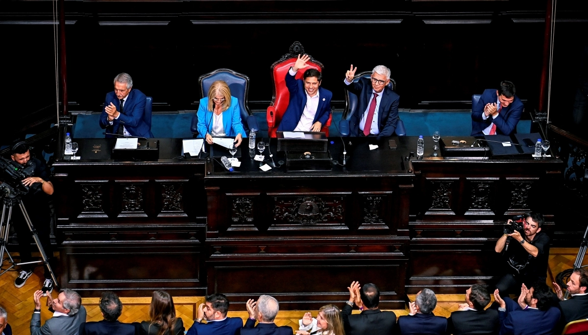 Kicillof en Apertura de Sesiones: "Los bonaerenses decidieron que los problemas no se solucionan con motosierra"