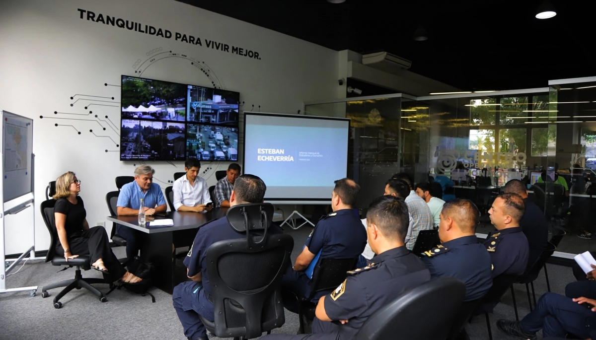 Autoridades de Provincia y Esteban Echeverría trabajan en reforzar la seguridad local