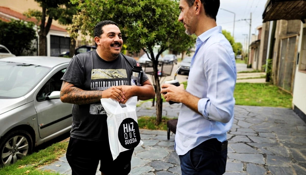 Petrecca acompañó a emprendedores bajo el programa “microcréditos a tasa cero”