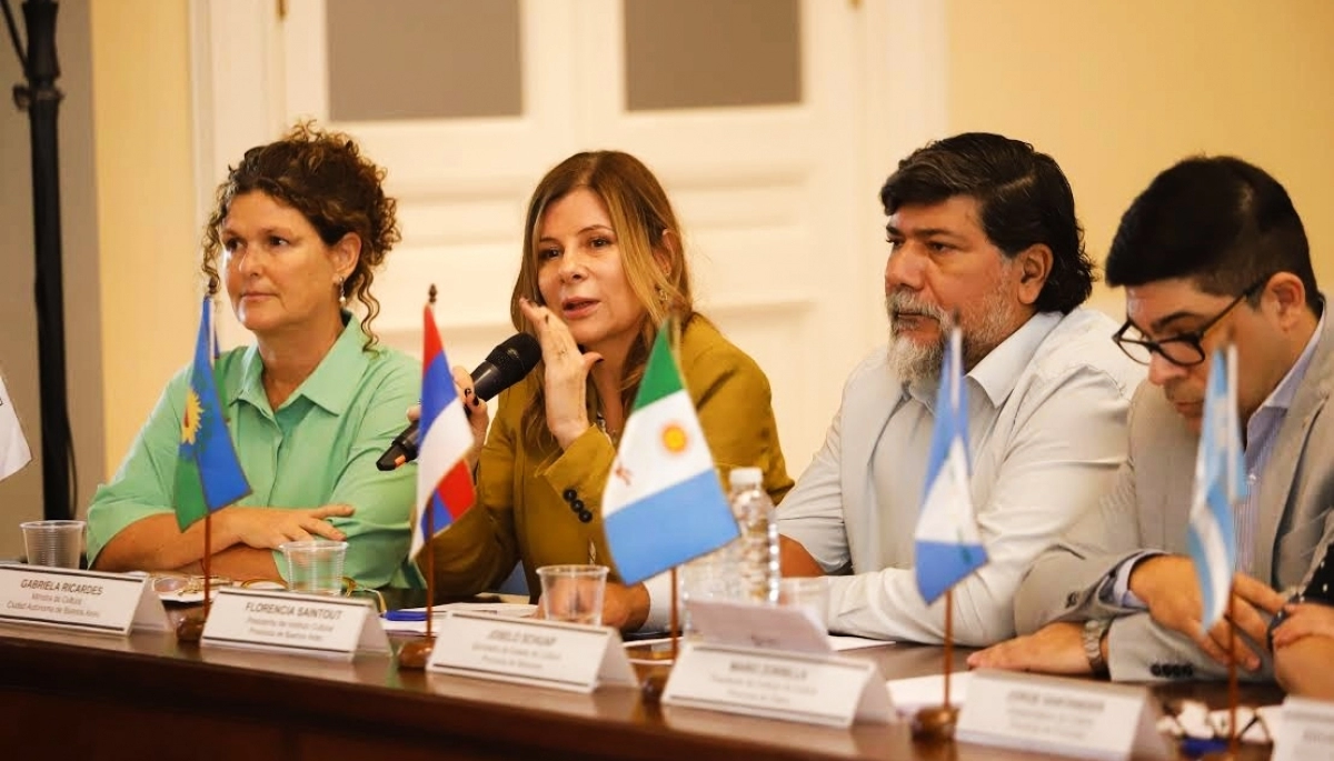 Saintout denunció el "ataque" a la cultura de Milei: “Pedimos que se detenga”