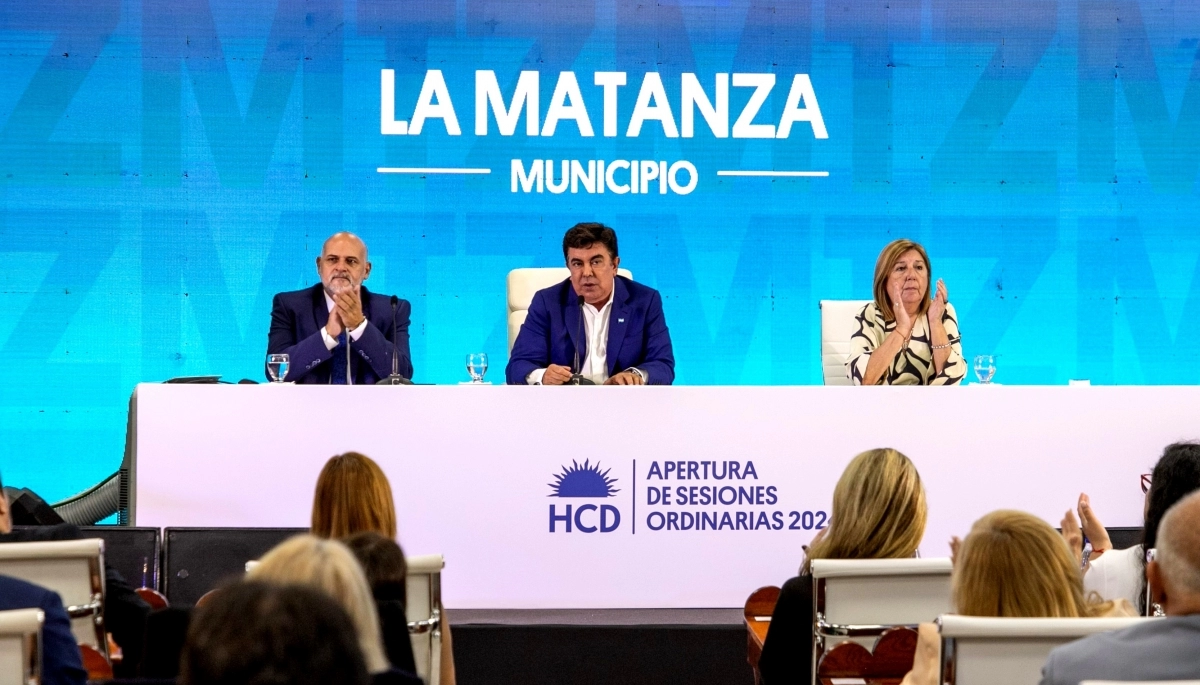 Apertura de Sesiones: Espinoza advirtió por una “catástrofe” en La Matanza por las políticas de Milei
