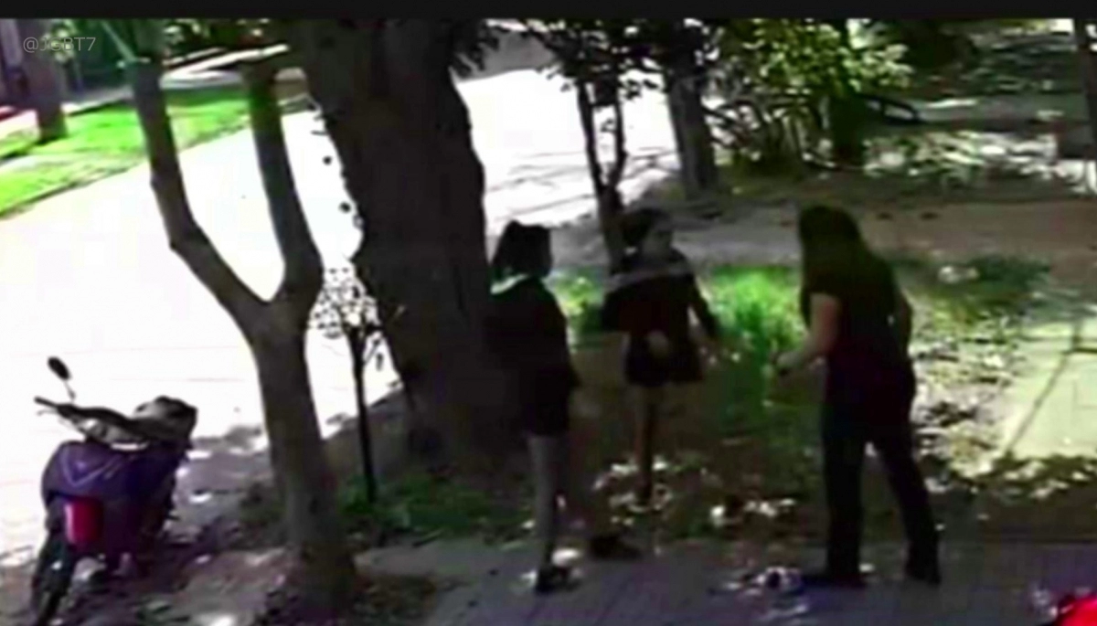 En La Plata, violentas motochorras robaron a una chica y la golpearon de manera salvaje