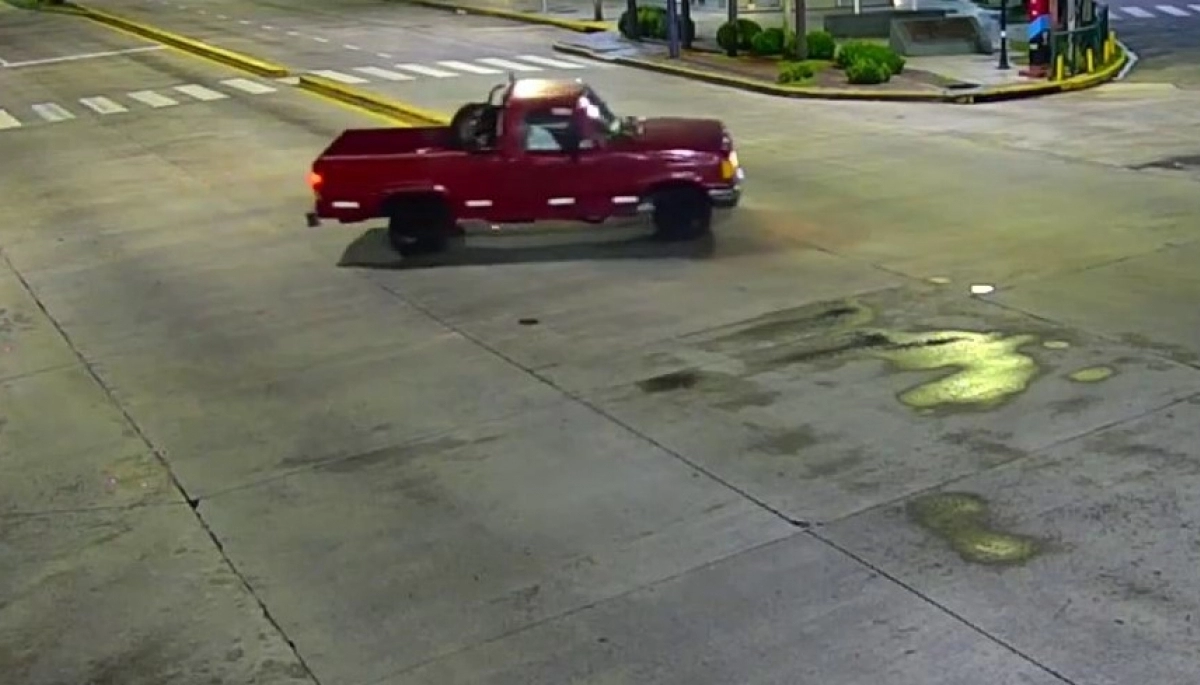 Las cámaras lo detectaron cuando realizaba peligrosas maniobras en una camioneta robada