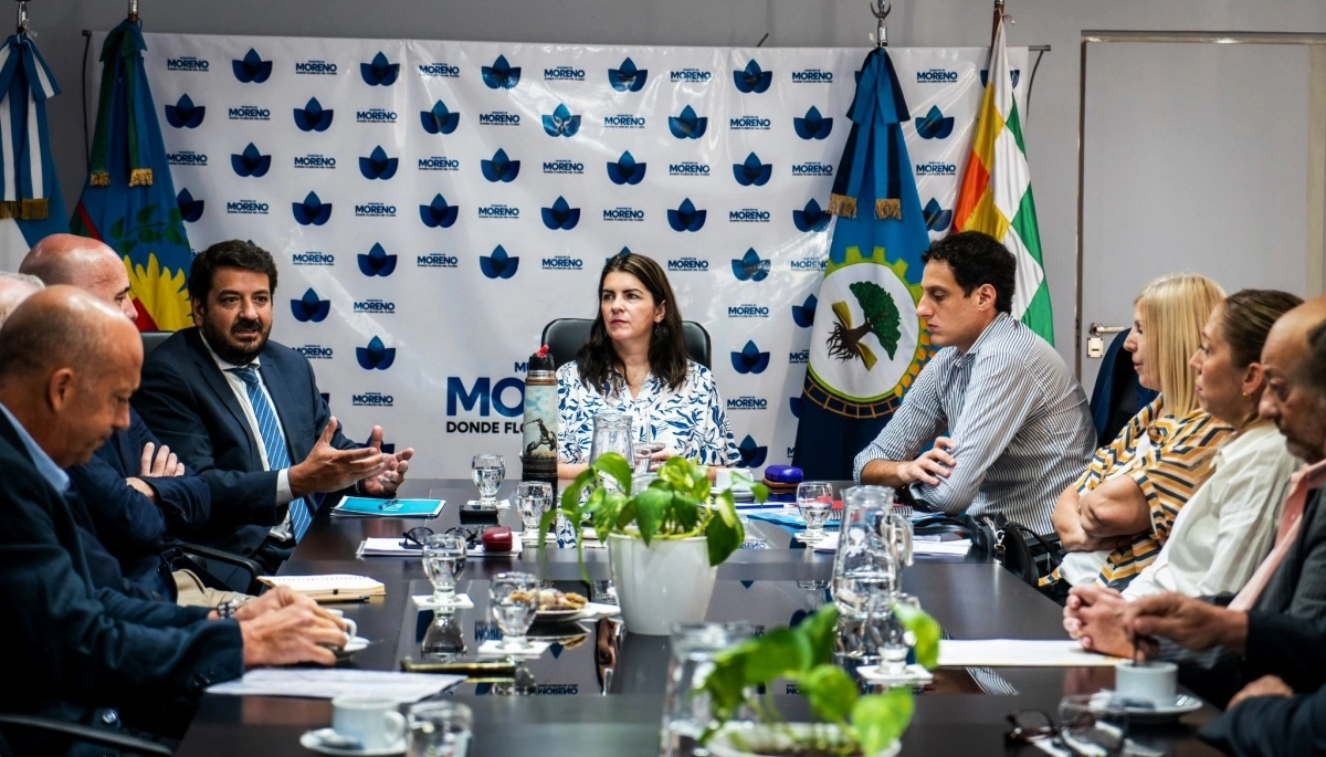 Mariel Fernández recibió a Mena para fortalecer políticas de acceso a la justicia en Moreno