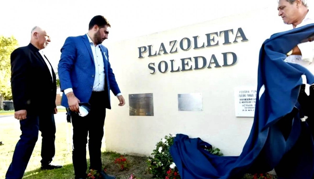 Egüen homenajeó a los héroes de Malvinas: “No es un acto político, es un acto del argentinismo unido”