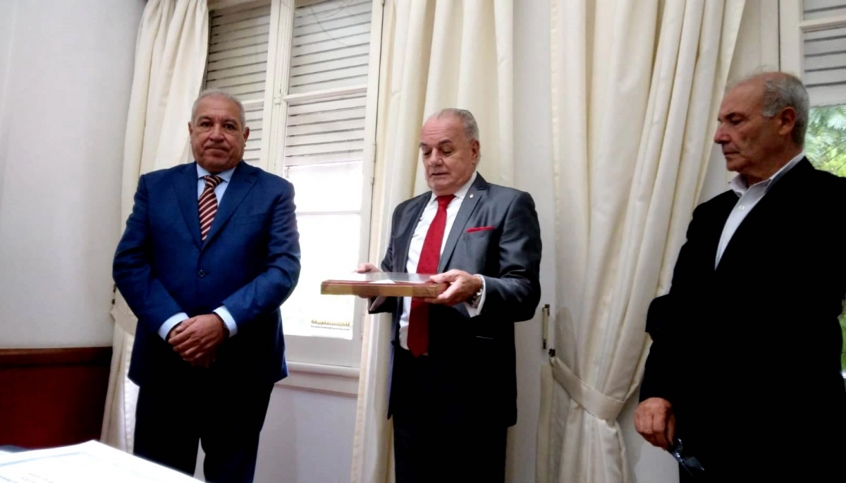 Con énfasis en temáticas clave, Saucedo asumió como presidente del Colegio de Martilleros de La Plata