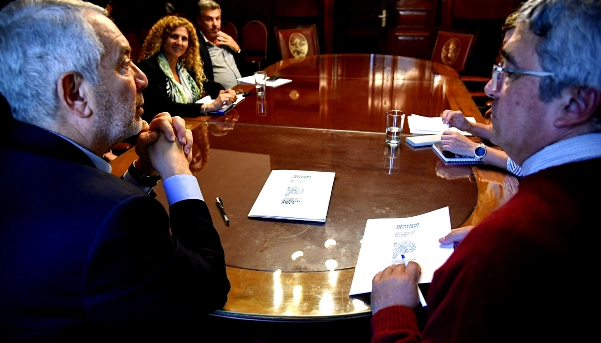 Alak recibió a Rodríguez para planificar políticas que favorezcan a los productores de La Plata