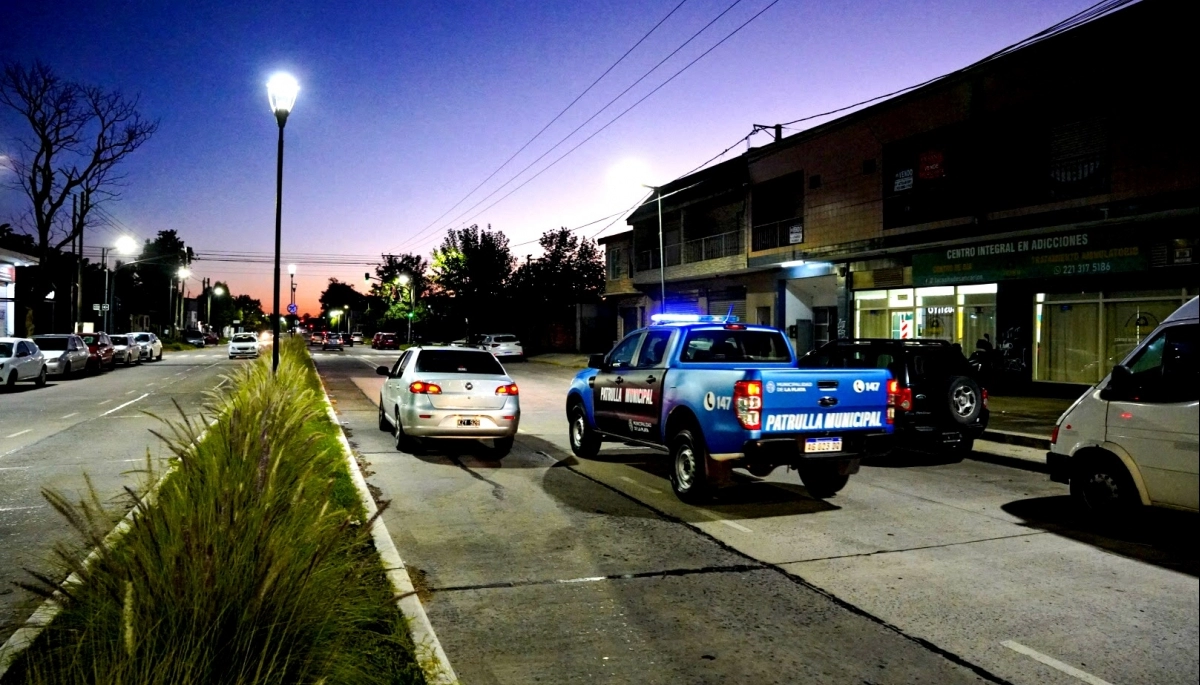 Con alto despliegue, entró en vigencia el nuevo sistema de patrullaje unificado en La Plata