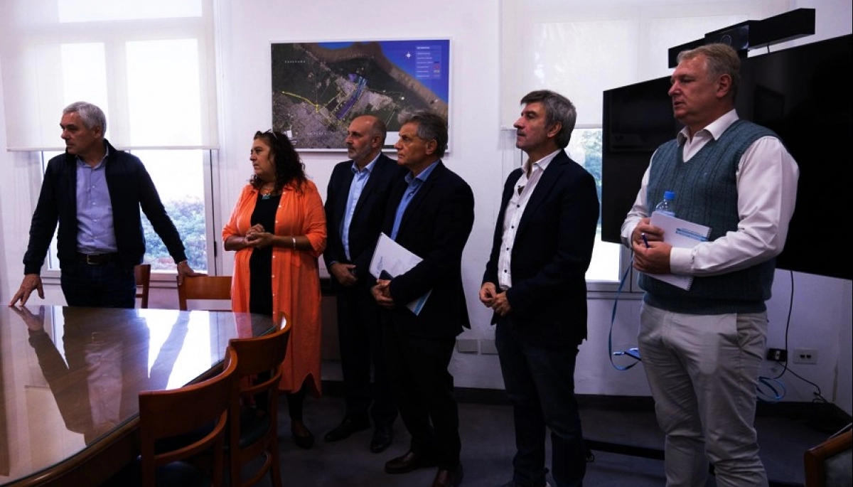 Agenda conjunta entre la Comisión de Intereses Marítimos y el Puerto de La Plata