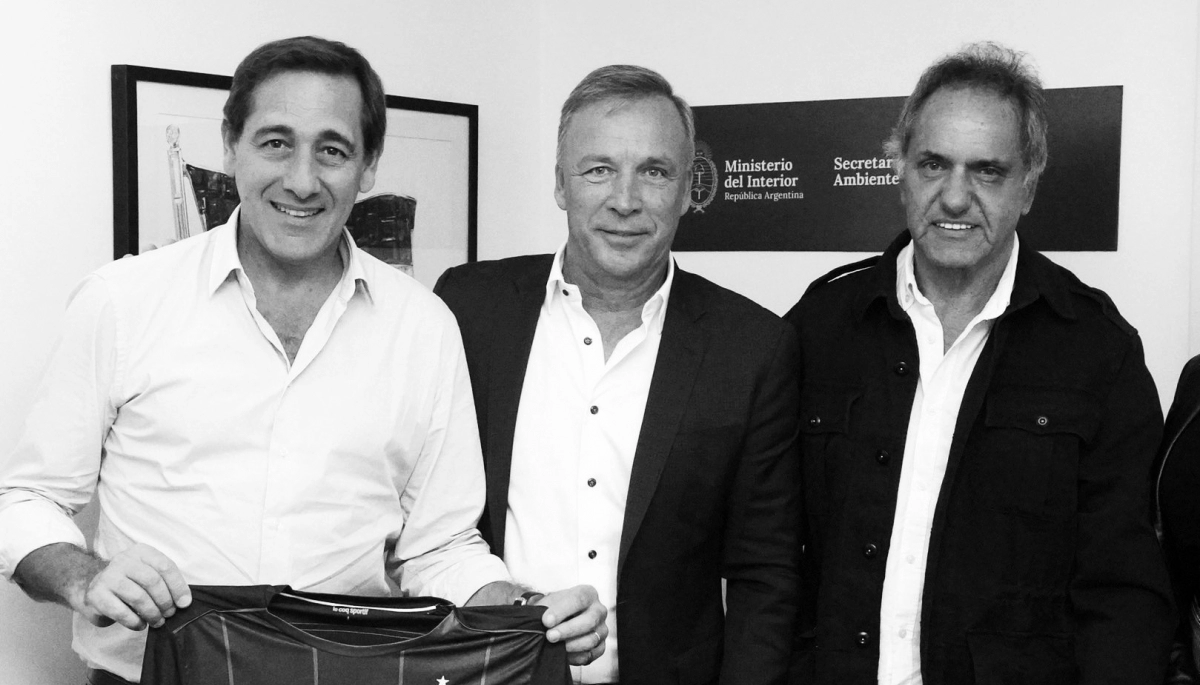 Se suma la tropa política: Scioli y Garro en sintonía con Verón en el debate por las SAD