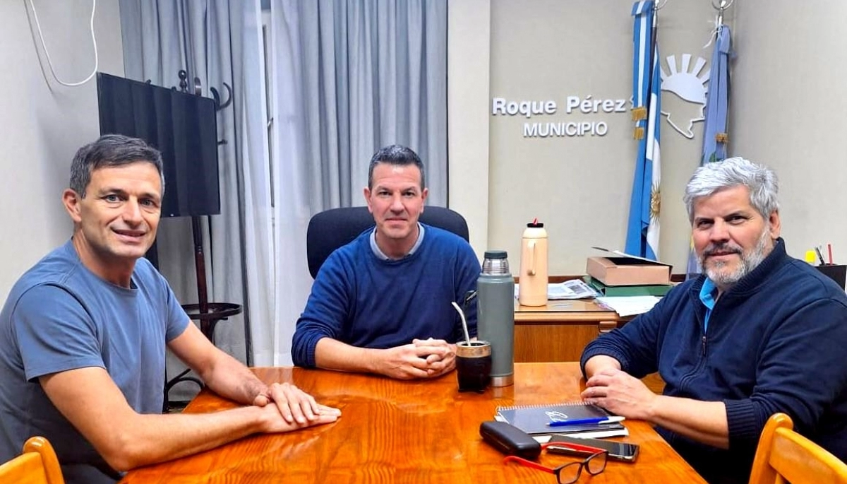 Objetivo Séptima Sección: Sciaini recibió al senador Bucca en Roque Pérez