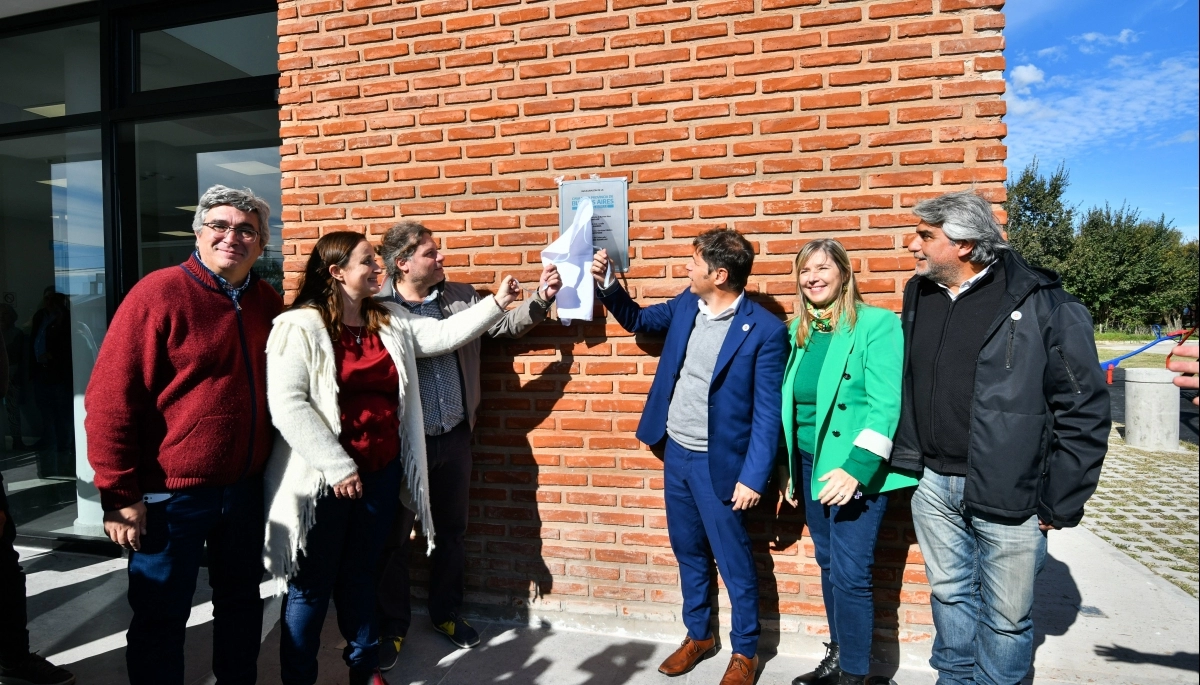 Kicillof aterrizó en General Lavalle e inauguró la sexta Casa de la Provincia bajo su gestión