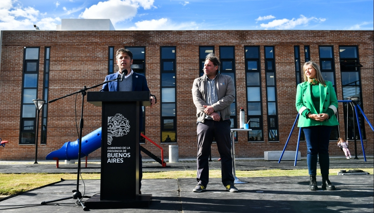 Kicillof inauguró otra Casa de la Provincia para contrarrestar el “ataque al federalismo de Milei”