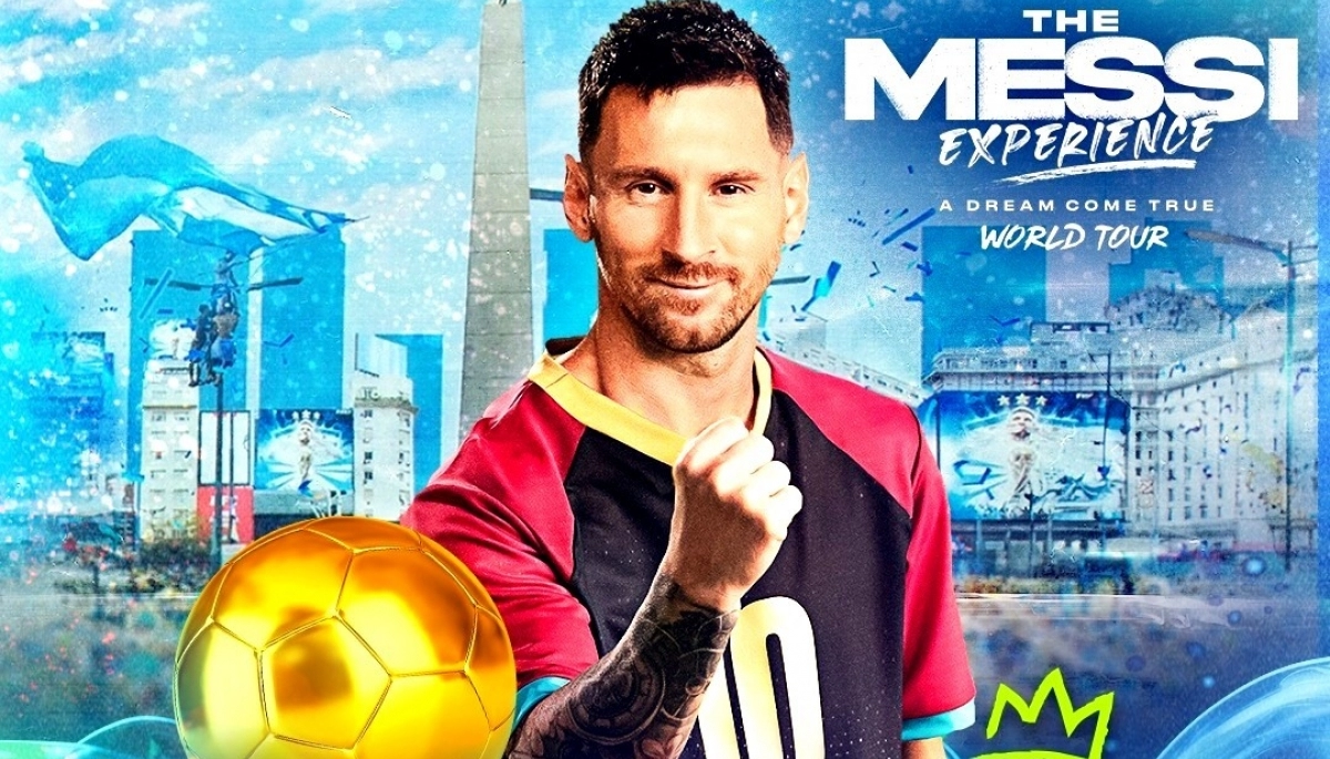 Inicio y ascenso del 10: "The Messi Experience" World Tour desembarcará en Argentina