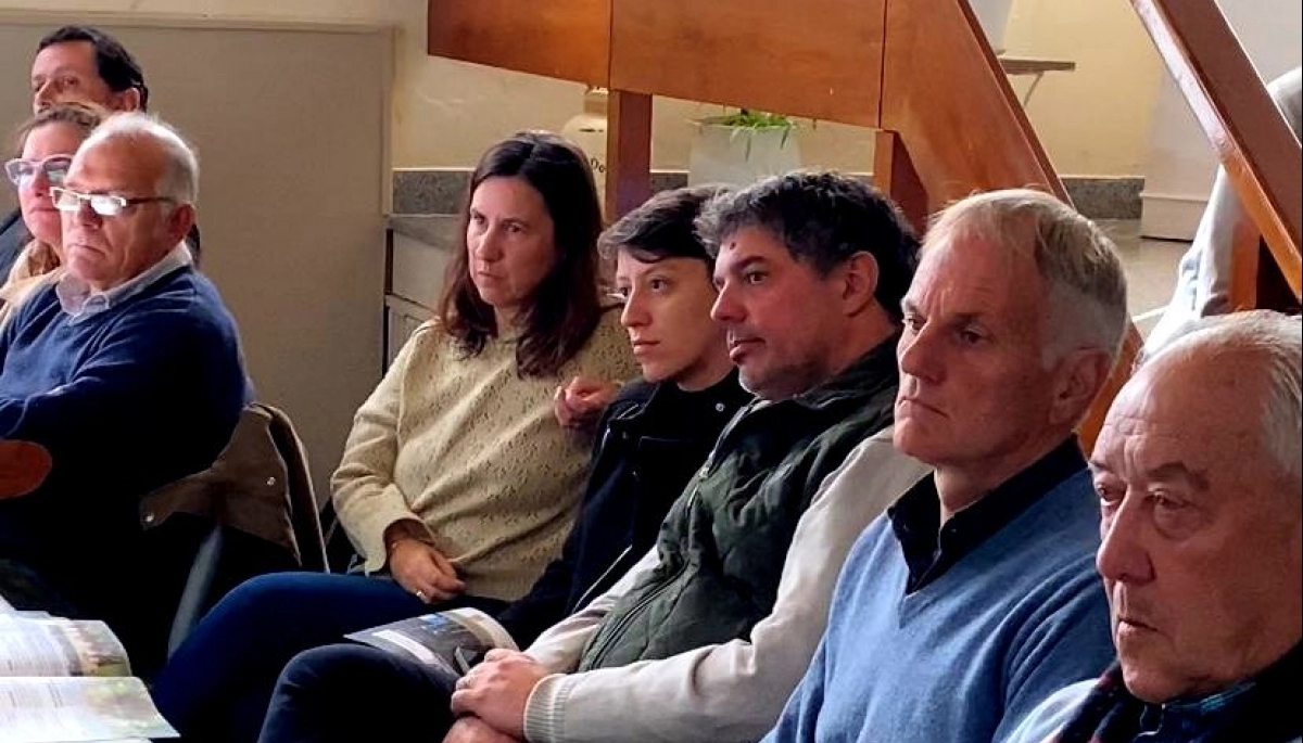 Para diseñar propuestas en conjunto, Lucía Gómez se reunió con la Chacra Integrada Barrow