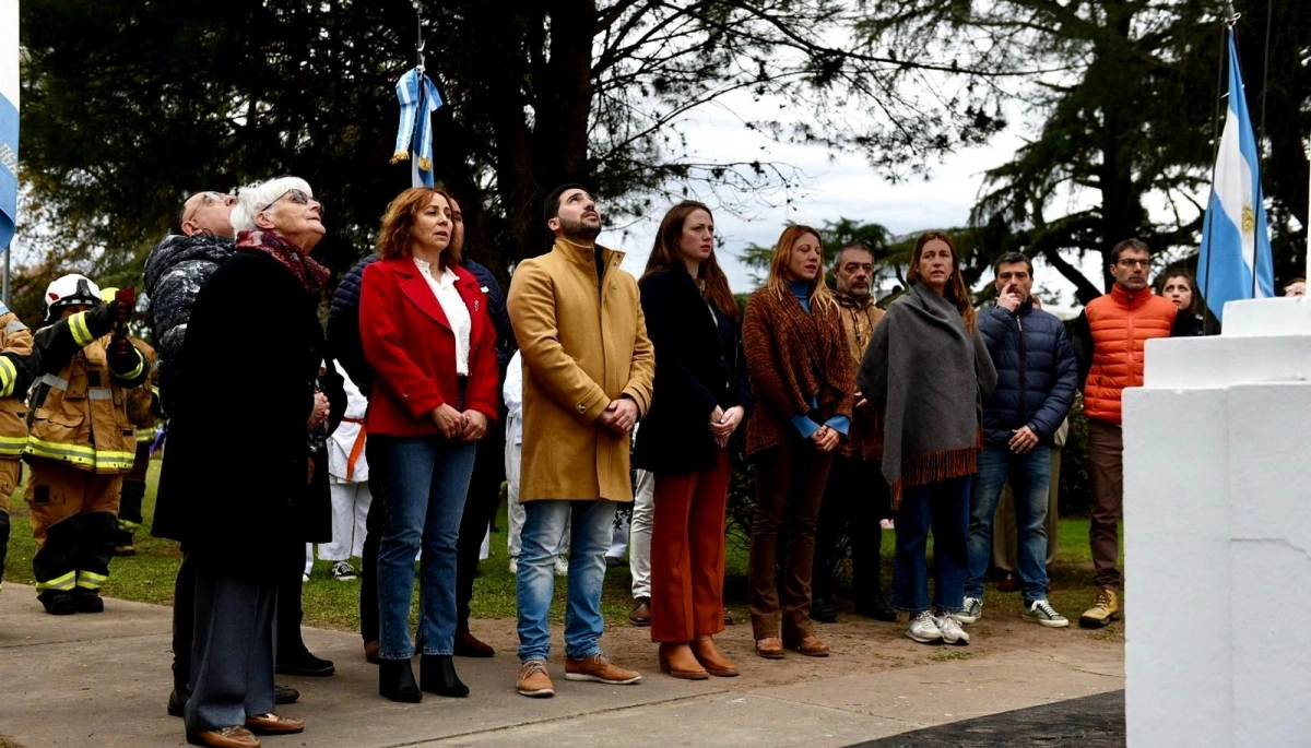 Egüen participó de los festejos por el 116° aniversario de Ugarte