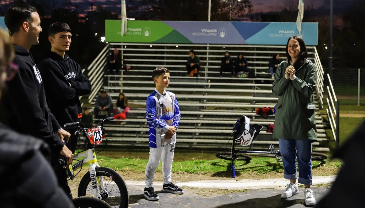 Quién es el representante de Vicente López en el Campeonato Mundial de BMX