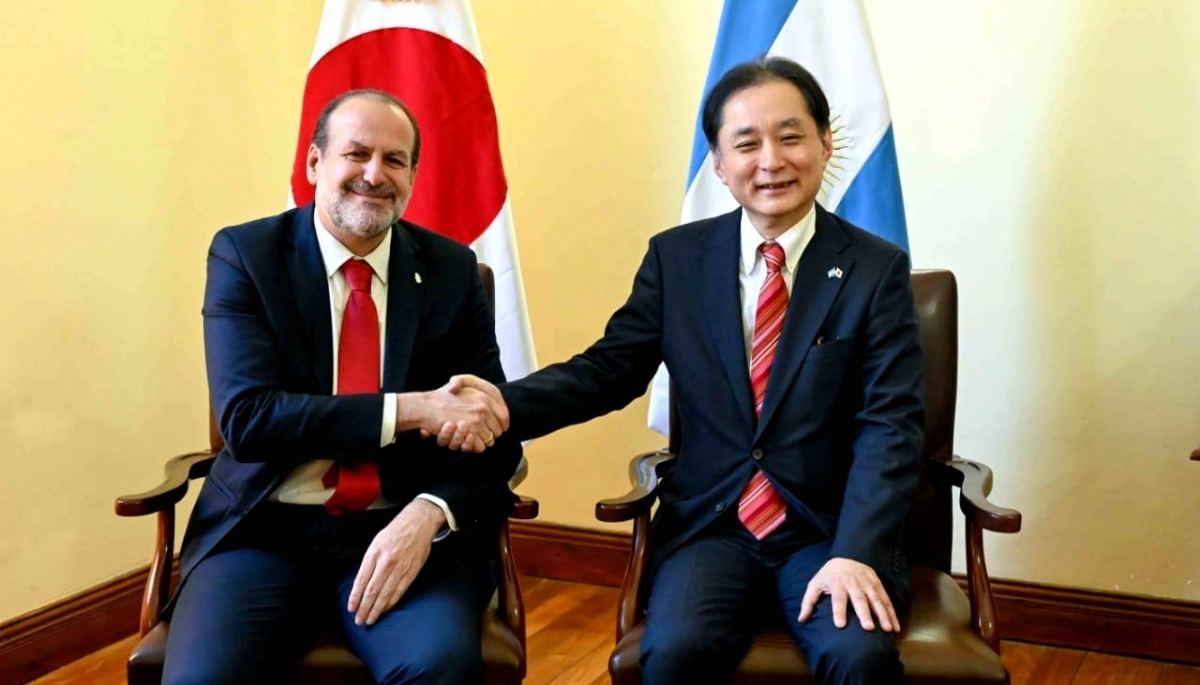 El intendente Susbielles se reunió con el embajador de Japón en Bahía Blanca