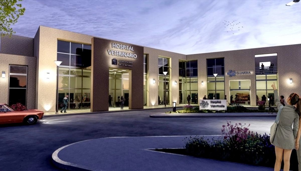 Comenzó la construcción del primer Hospital Veterinario de La Matanza