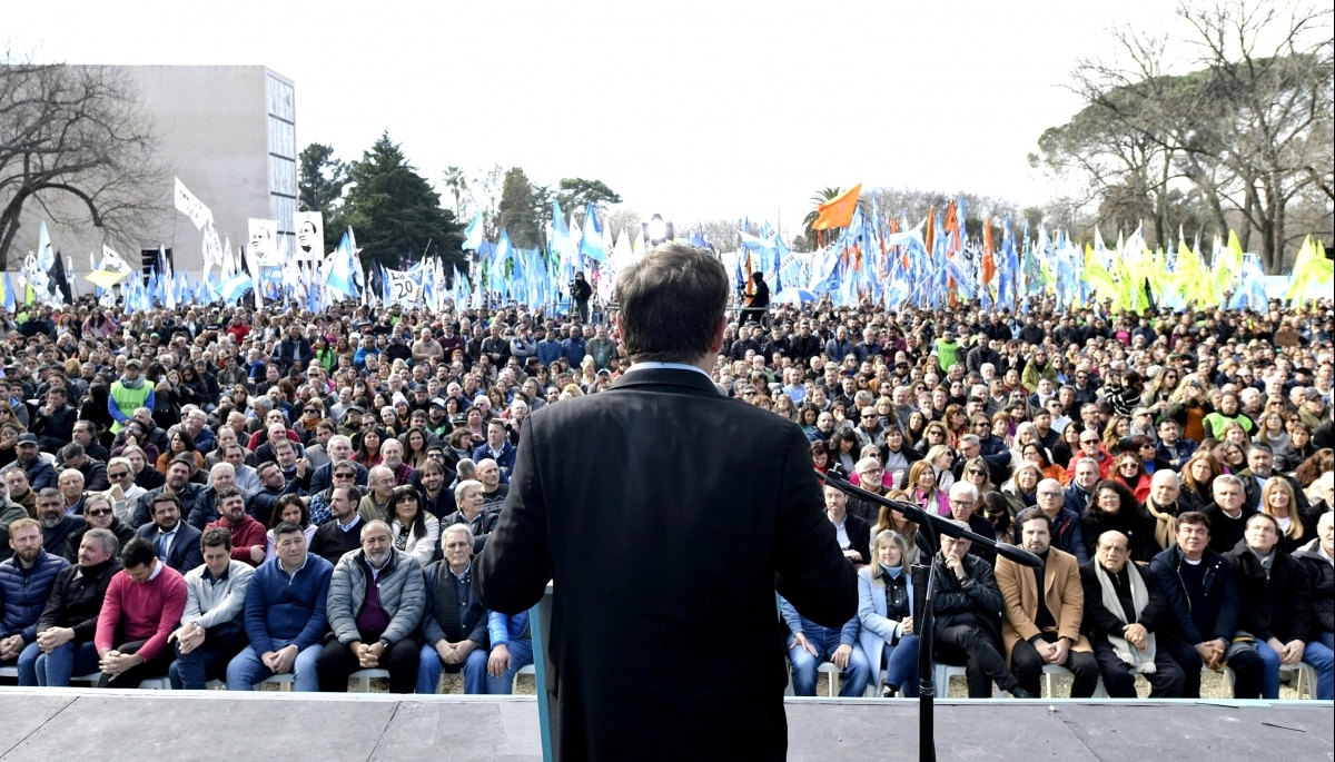 Kicillof en el homenaje a Perón: “Milei significa menos derechos para muchos”