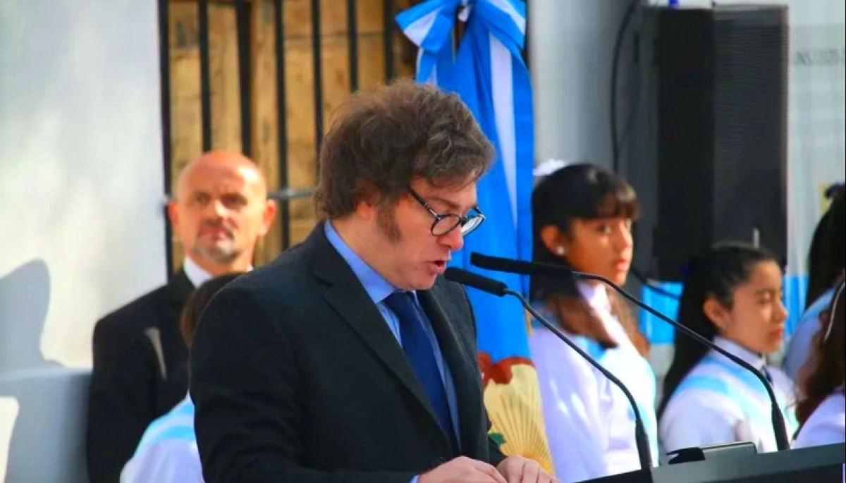Milei en San Juan: detuvieron a un hombre armado que pretendía llegar hasta el Presidente