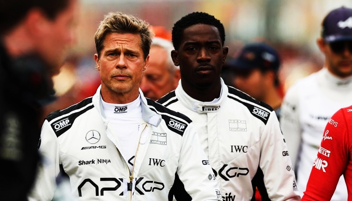 Directo a las pistas: Brad Pitt se prepara para protagonizar una película de Fórmula 1