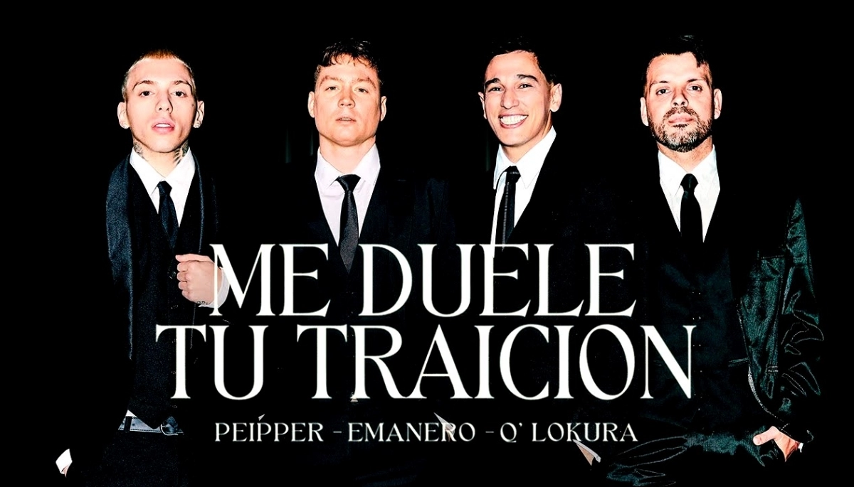 Estilos distintos, gran resultado: Emanero, Peipper y Q'Lokura estrenaron “Me duele tu traición”