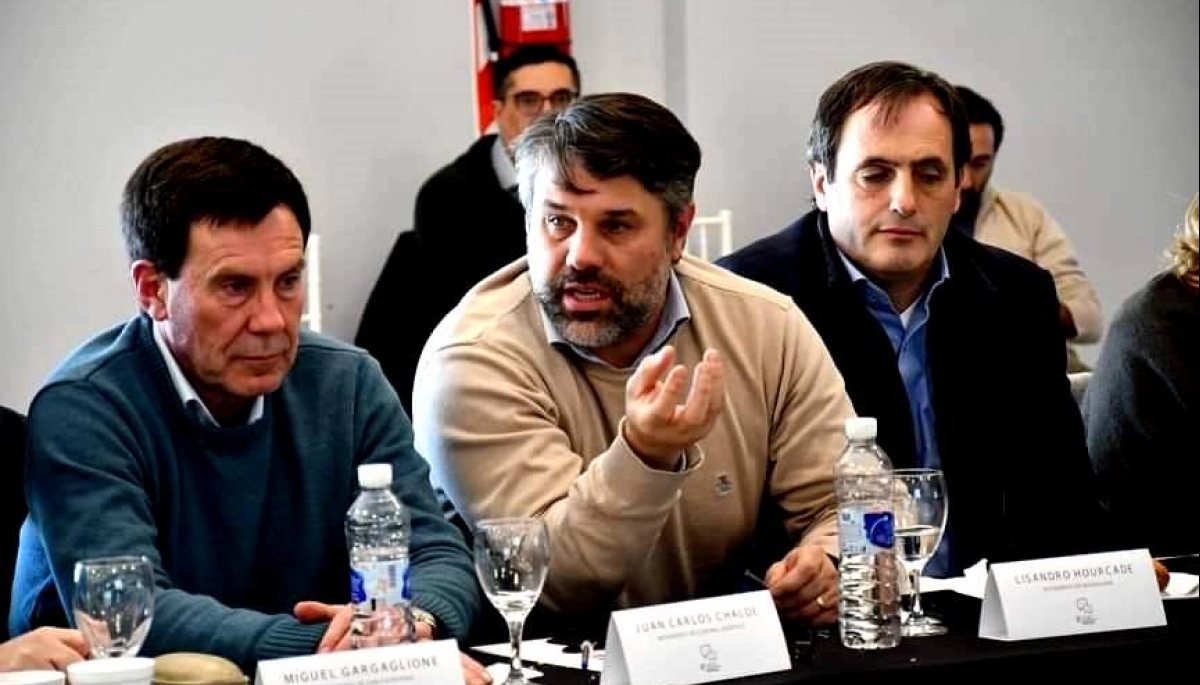 Hourcade destacó que el Municipio de Magdalena se hace cargo de toda obra pública local