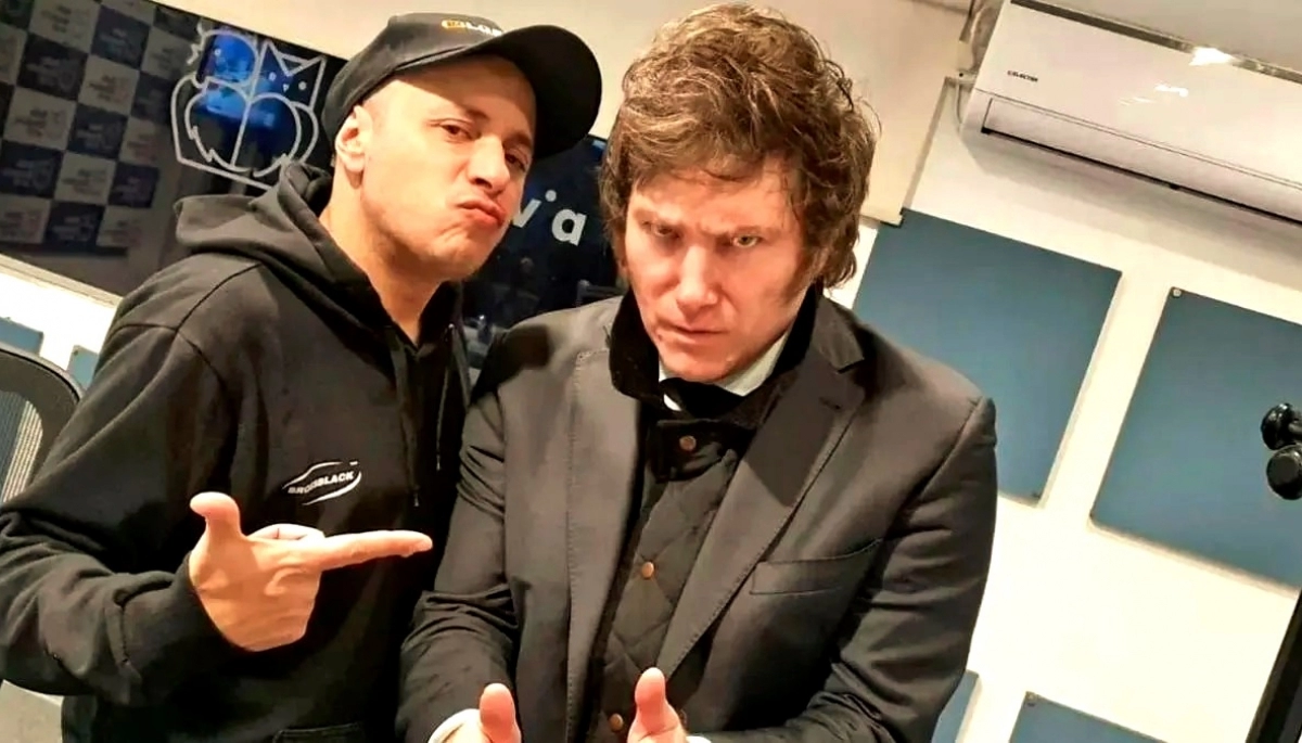 “¡El Dipy, papá!”: Milei prepara un cargo en la Secretaría de Cultura para el cantante