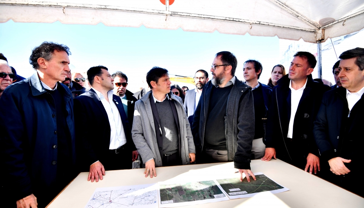 Kicillof se carga al hombro la obra pública: culminará trabajos pausados y la ruta del cereal