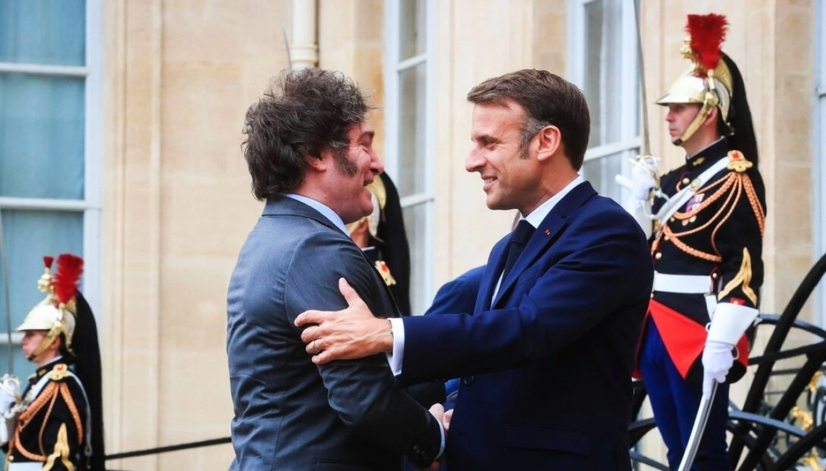 La interna entre Javier Milei y Villarruel llegó a Francia: Karina, Macrón y el pedido de disculpas