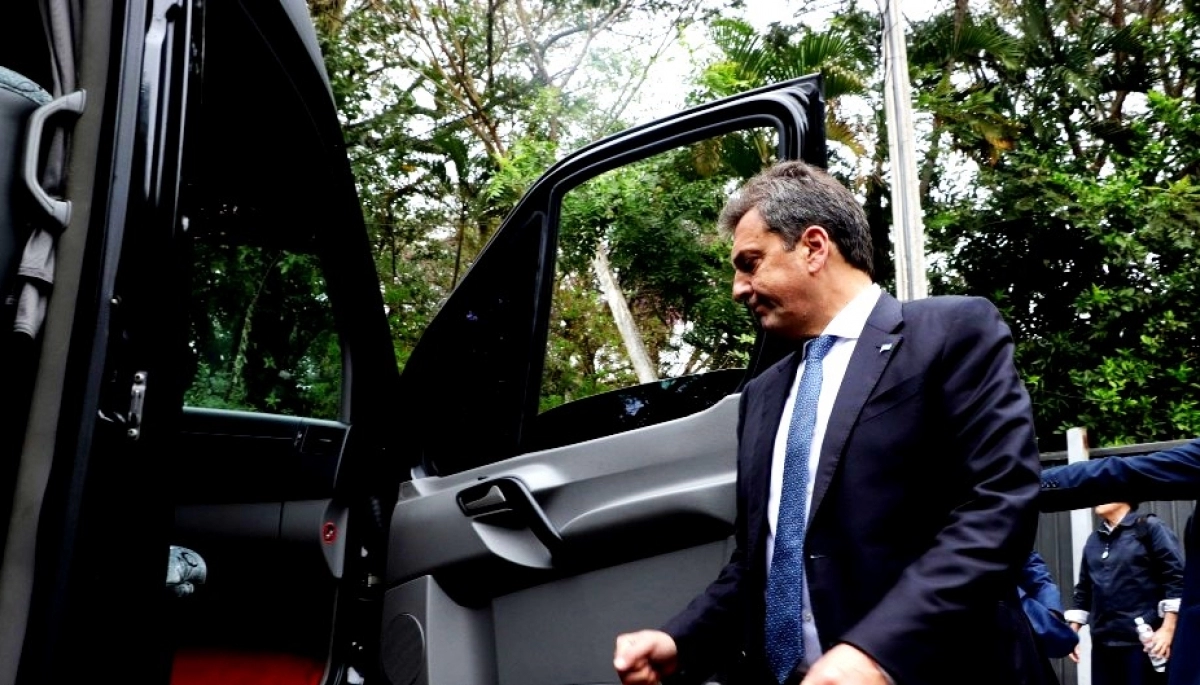Massa pausa su aparición pública en Tornquist y solo habrá una reunión con la Mesa Ejecutiva